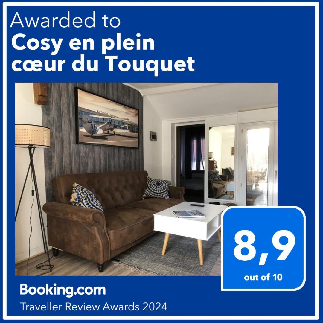 Cosy En Plein Coeur Du Touquet Lägenhet Le Touquet Exteriör bild
